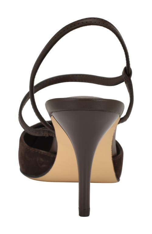 Calvin Klein Cordera Pump In Brown