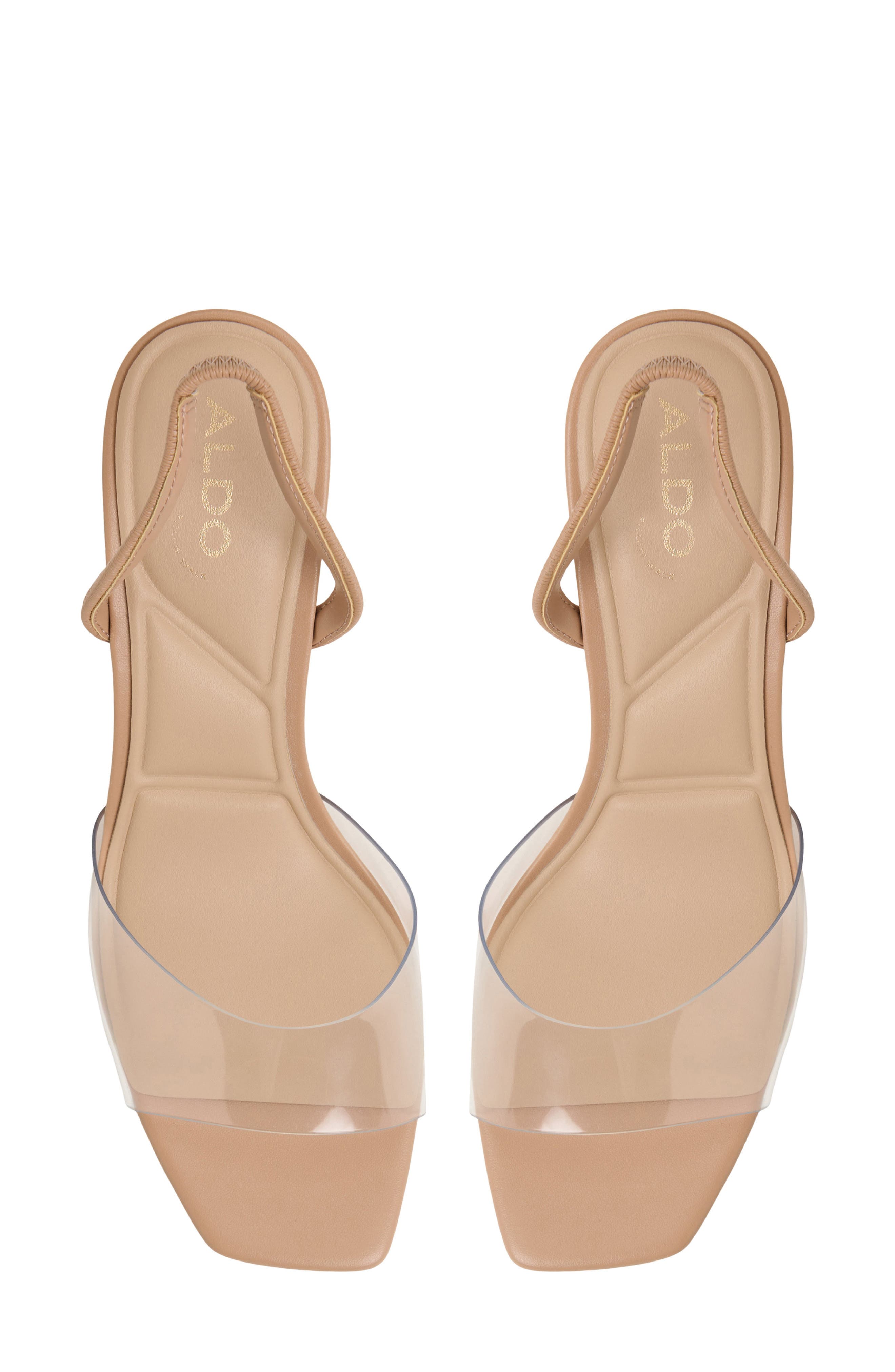 ALDO Andyana Slingback Sandal, Alternate, color, Beige