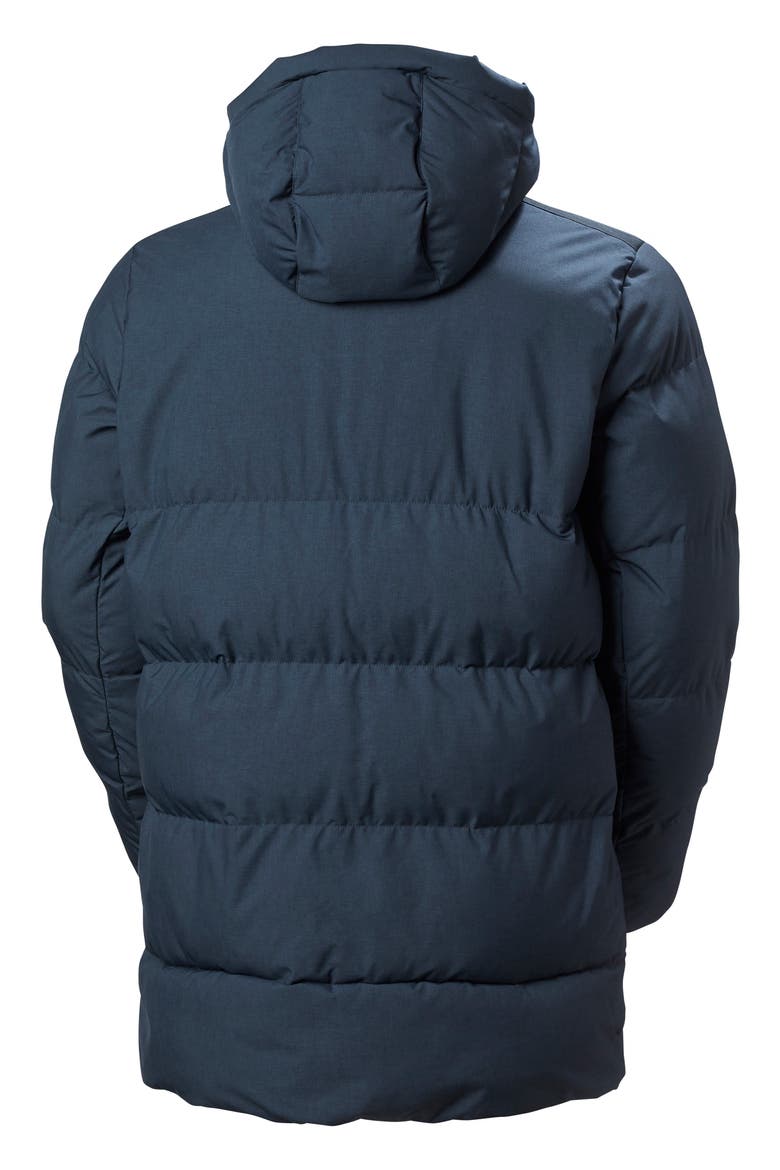 Alby Water Repellent Puffer Parka, Alternate, color, NAVY