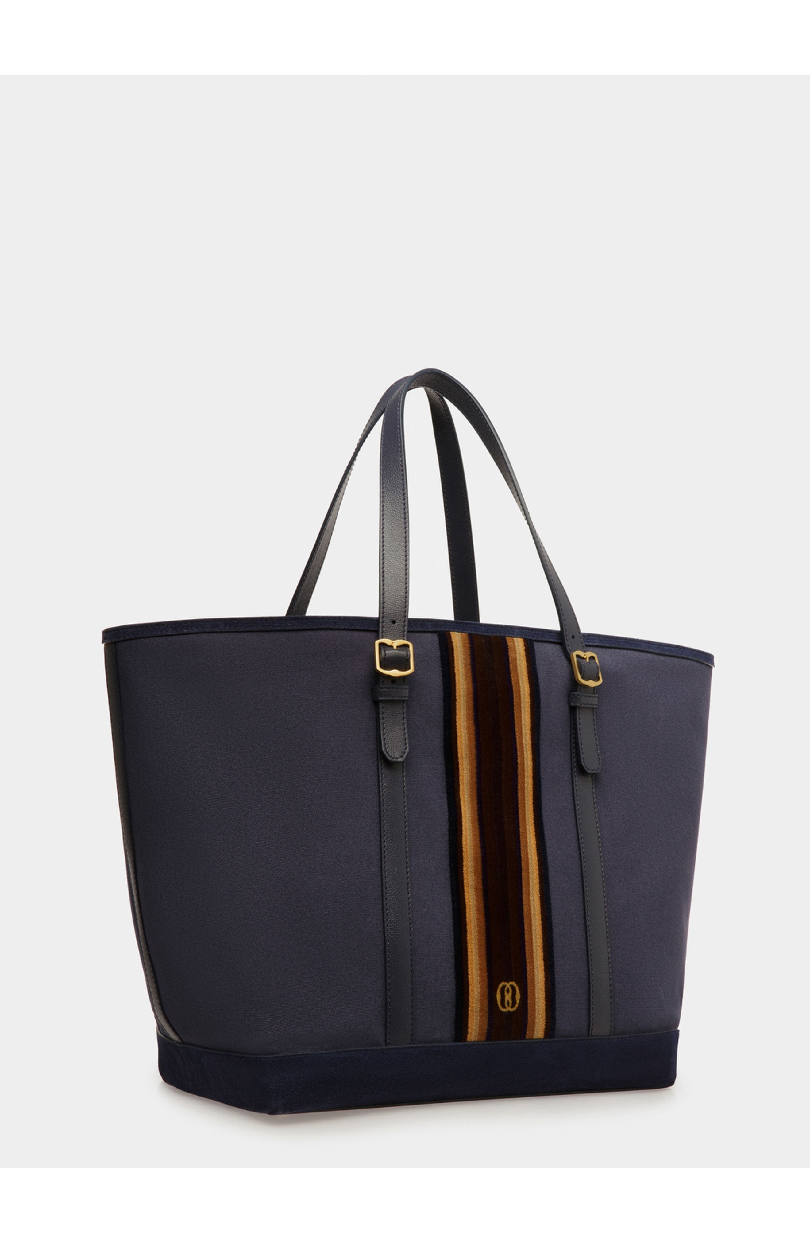 Bally Gare Tote Bag, Alternate, color, Blue