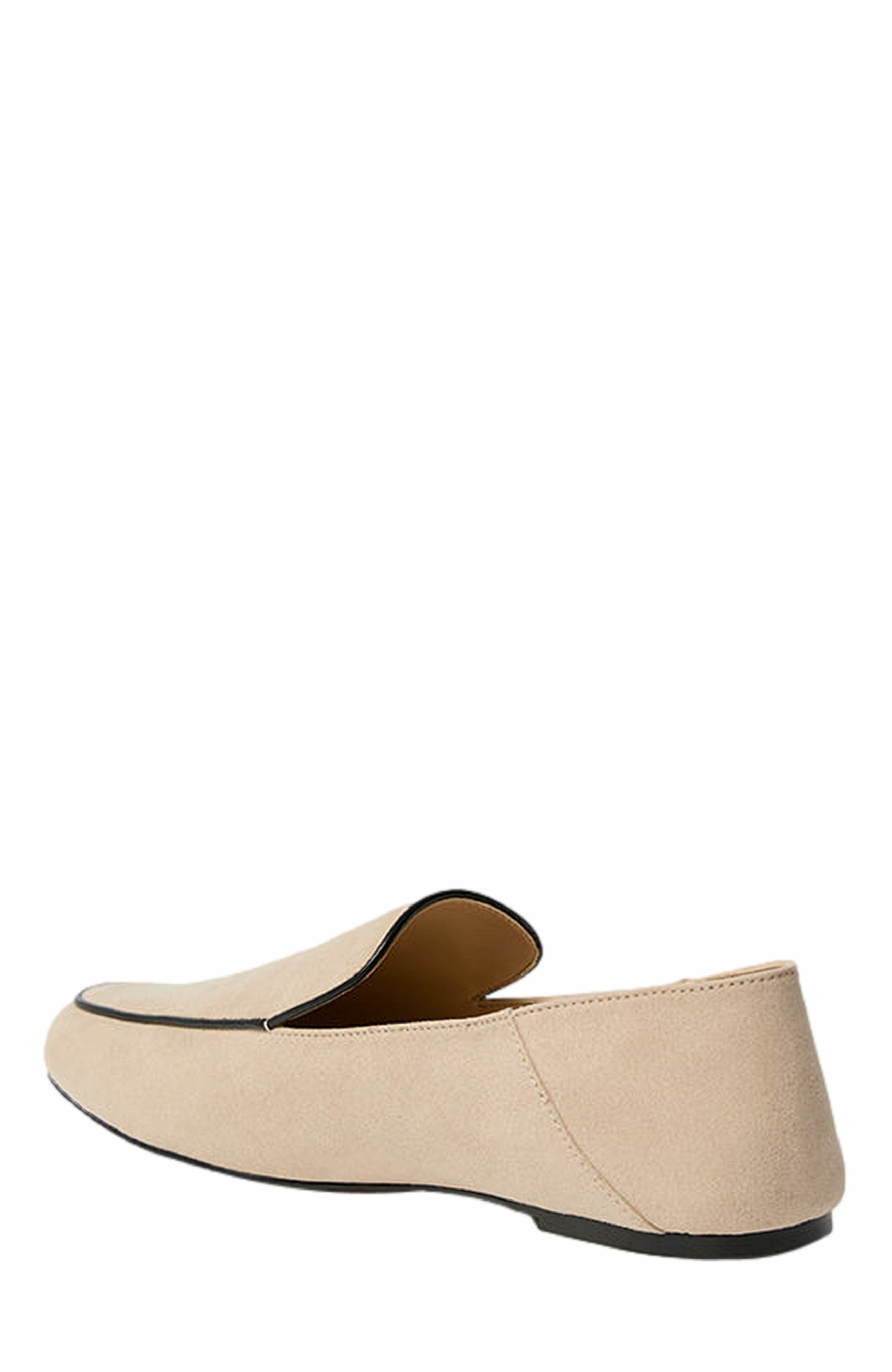WeWoreWhat Loafer, Alternate, color, Taupe/Black