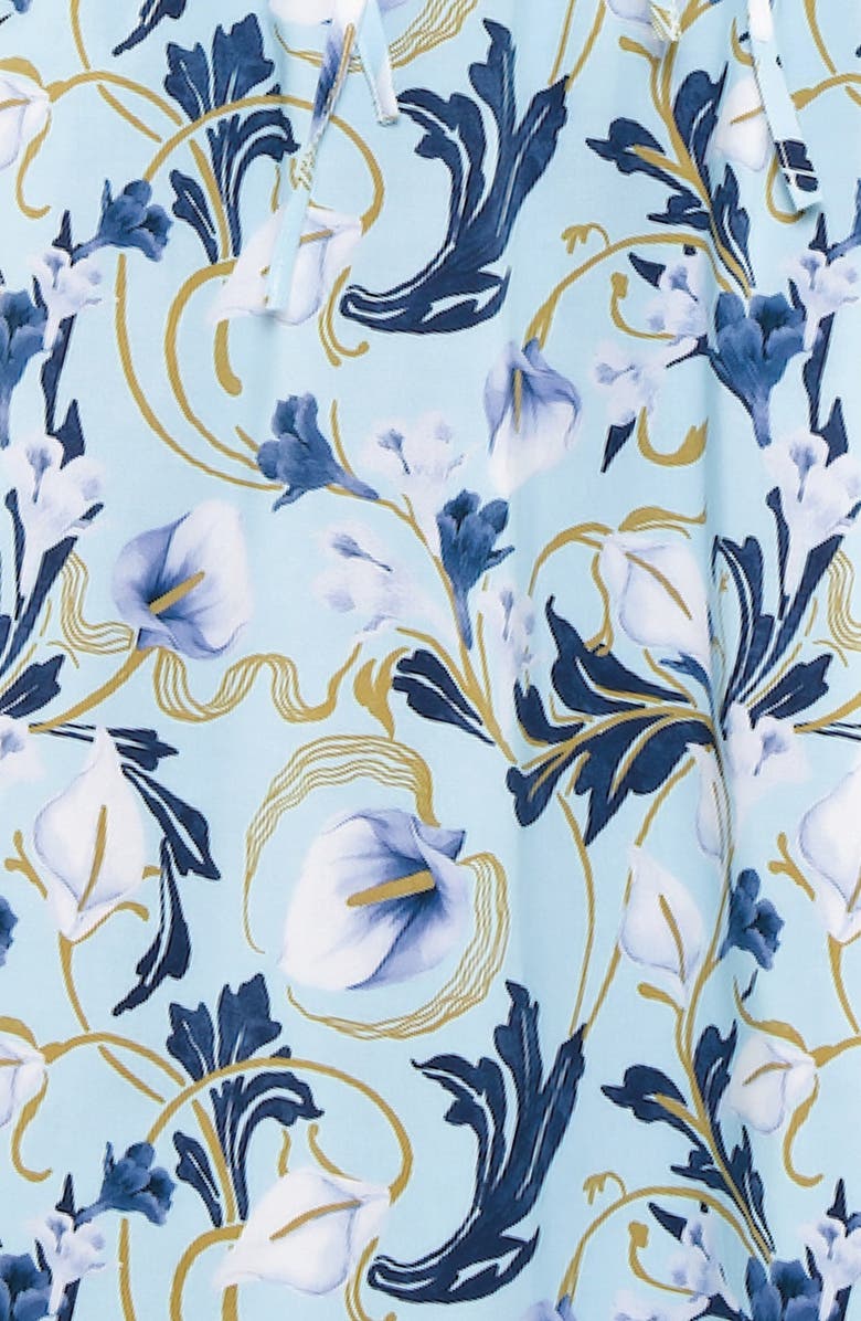 The Lulo Project Clara Floral Stretch Cotton Dress, Alternate, color, 