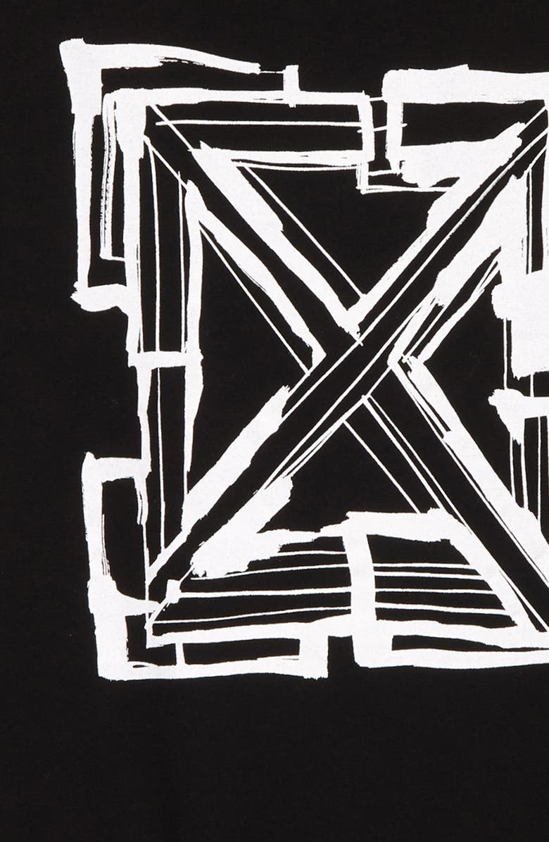 Off-White Kids' Script Logo Graphic Tee, Alternate, color,