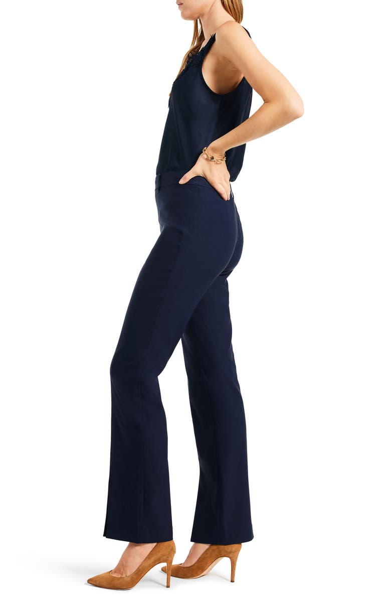 NIC+ZOE Polished Wonderstretch Boot Cut Pants, Alternate, color, Dark Indigo