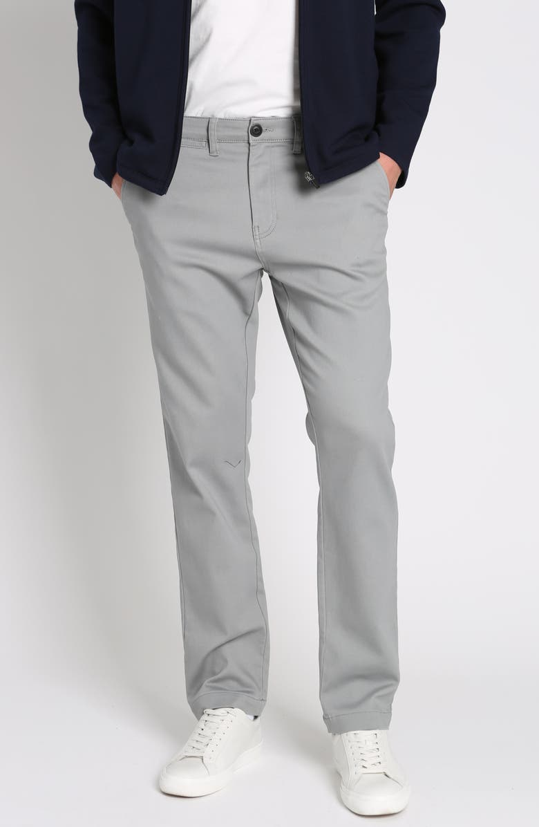 JACHS Bowie Commuter Chinos, Alternate, color, Light Grey