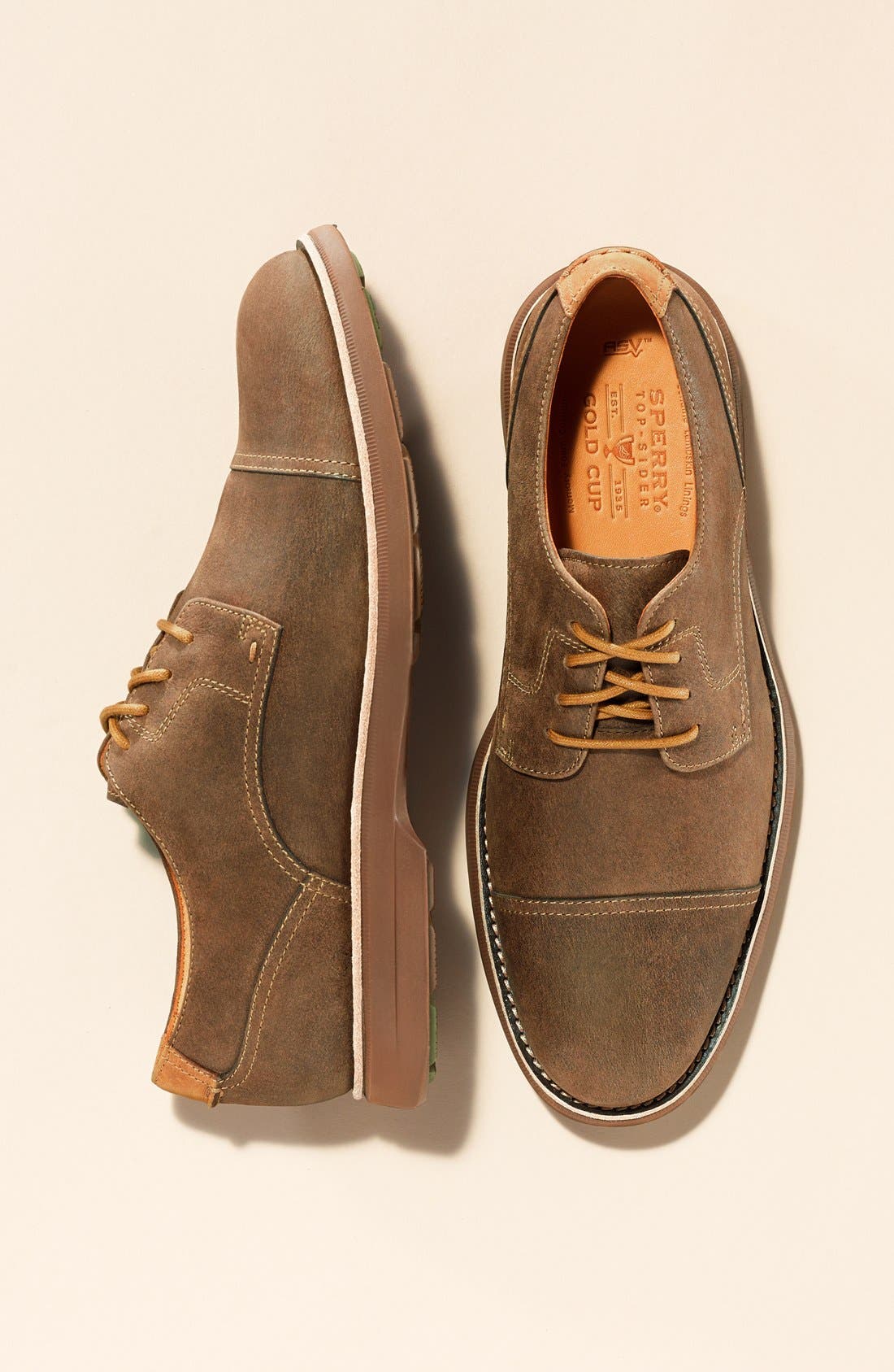 SPERRY TOP-SIDER<sup>®</sup> Sperry 'Gold Cup - Bellingham' Cap Toe Derby, Main, color, 