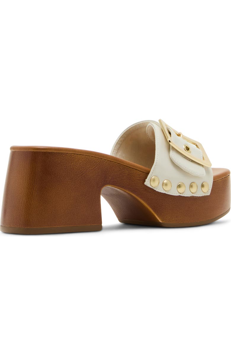 Madden Girl Woodland Slide Sandal, Alternate, color, Bone Paris