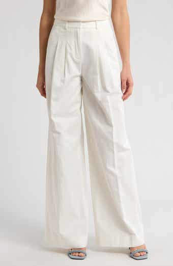 Derek Lam 10 Crosby Juliana Pleated Wide Leg Pants