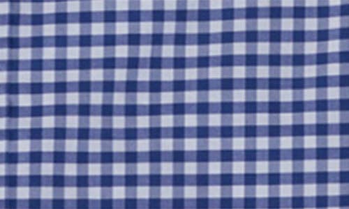 Vineyard Vines Kids' On-the-go Brrrº Gingham Button-down Shirt In Blue
