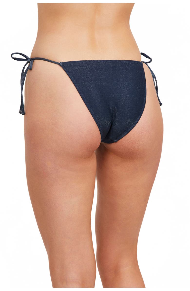 Luma Gottex High End Side Tie Bikini Bottom, Alternate, color, Midnight Blue