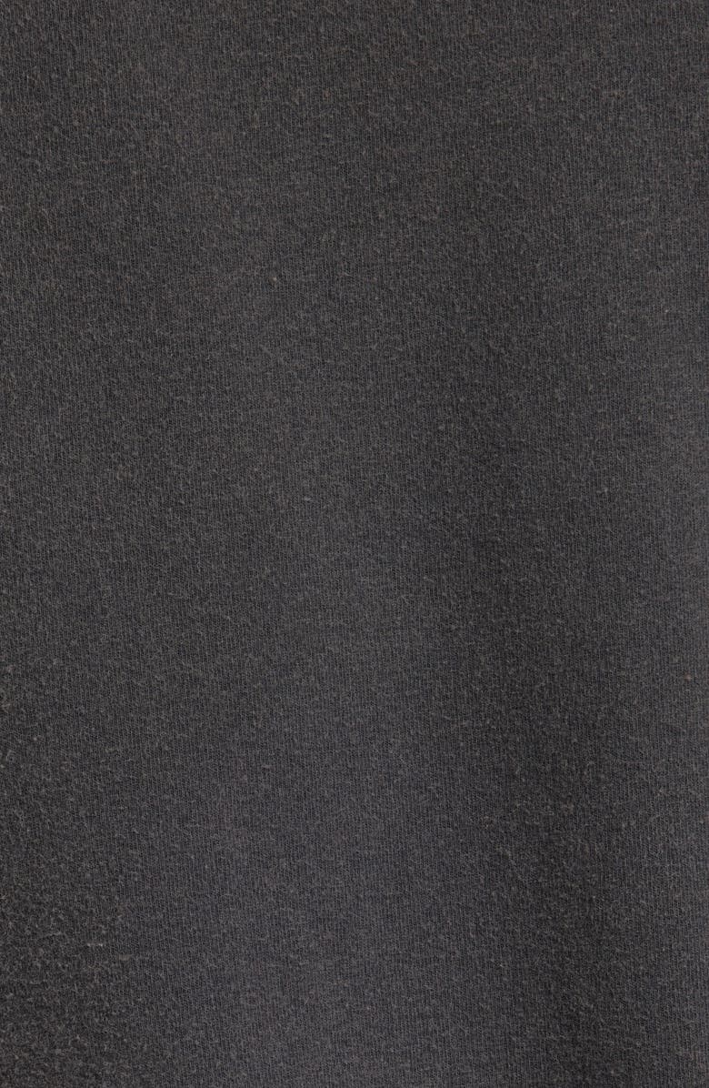 Golden Goose Distressed Upside Down Logo Cotton Graphic T-Shirt, Alternate, color, Anthracite