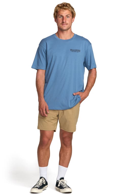 Billabong Desert Dog Adventure Series Graphic T-shirt In Blue
