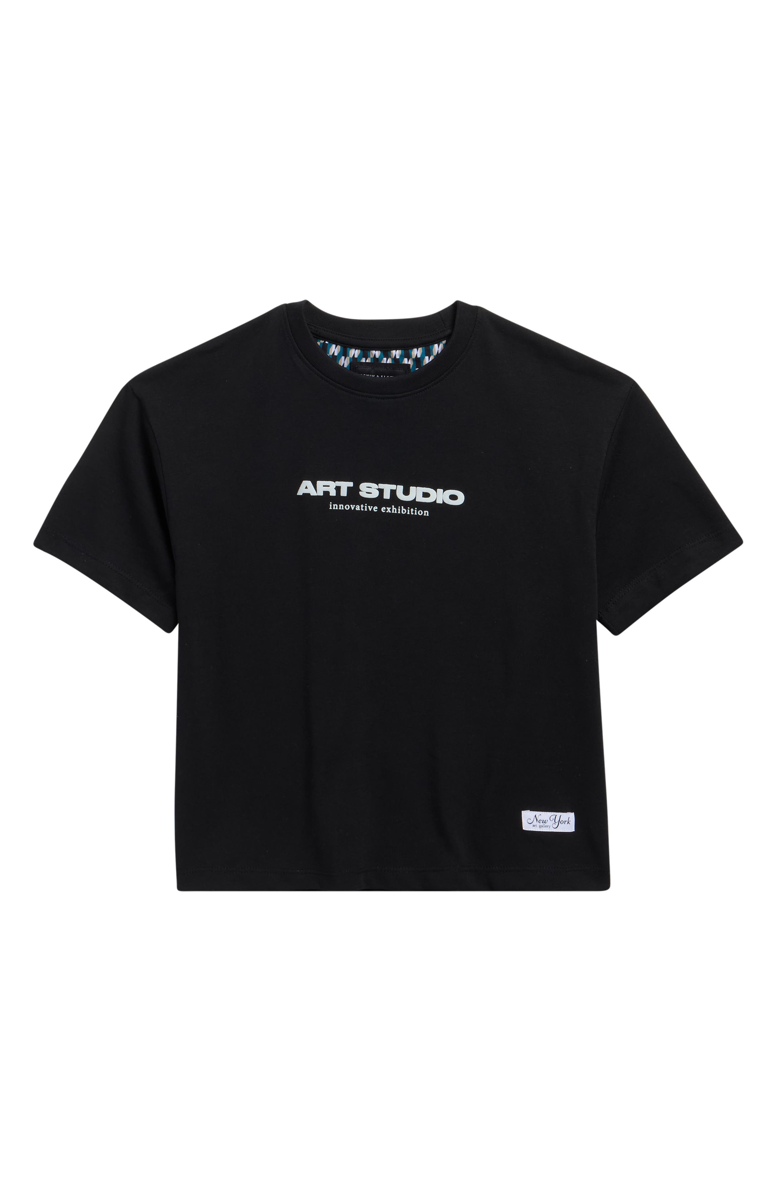 DENIM AND FLOWER Kids' Art Studio Graphic T-Shirt