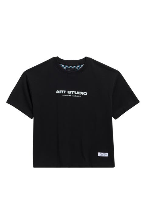 Kids' Art Studio Graphic T-Shirt (Big Kid)