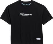 DENIM AND FLOWER Kids' Art Studio Graphic T-Shirt
