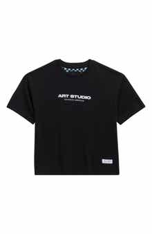 DENIM AND FLOWER Kids' Art Studio Graphic T-Shirt