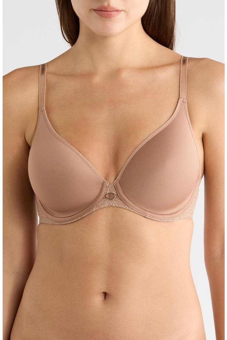 Belle Underwire Sexy Solution Plunge Bra, Main, color, COFFEE LATTE