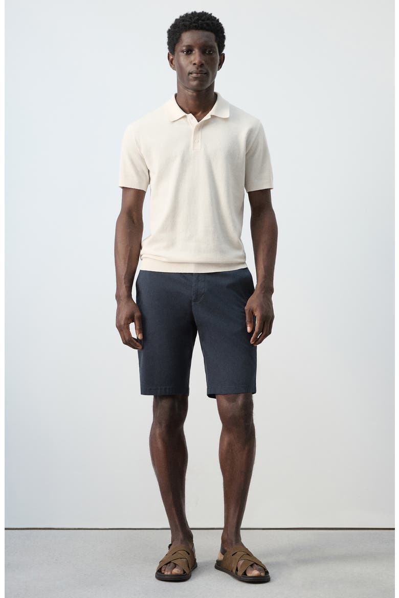 Fine Knit Polo, Alternate, color, IVORY WHITE