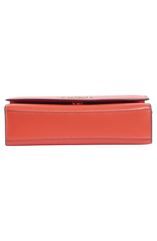 Kate Spade New York Small Flap Crossbody Bag In Red