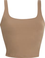 MPG Crop Rib Tank Top