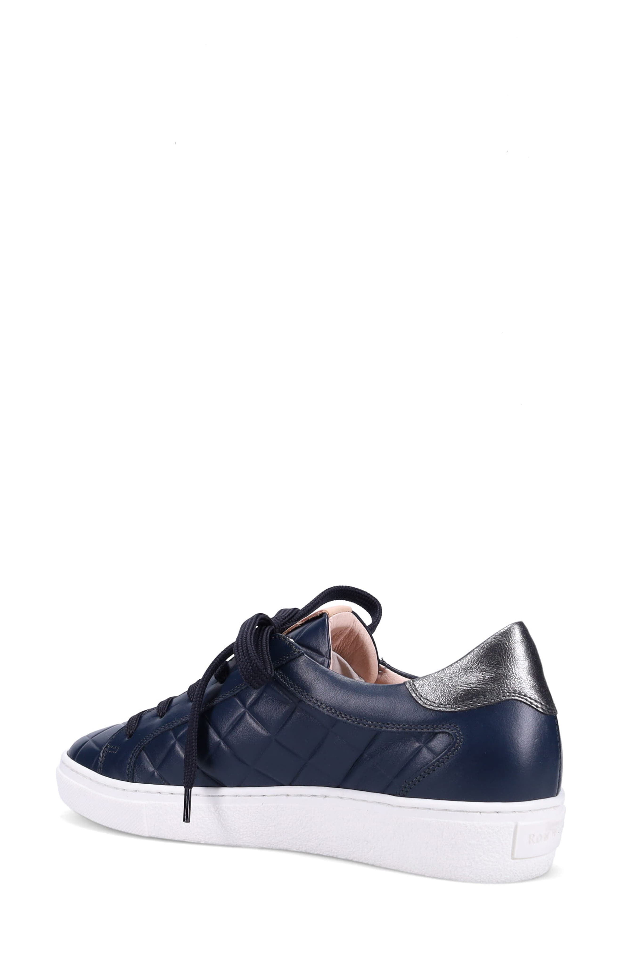 Ron White Olivya Quilted Sneaker, Alternate, color, French Navy