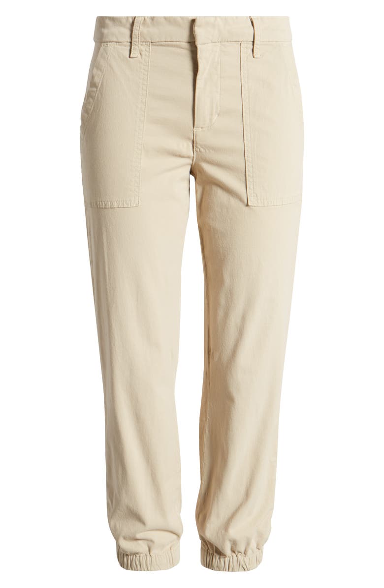 Frank & Eileen Foxrock The Italian Stretch Cotton Utility Joggers, Alternate, color, Khaki