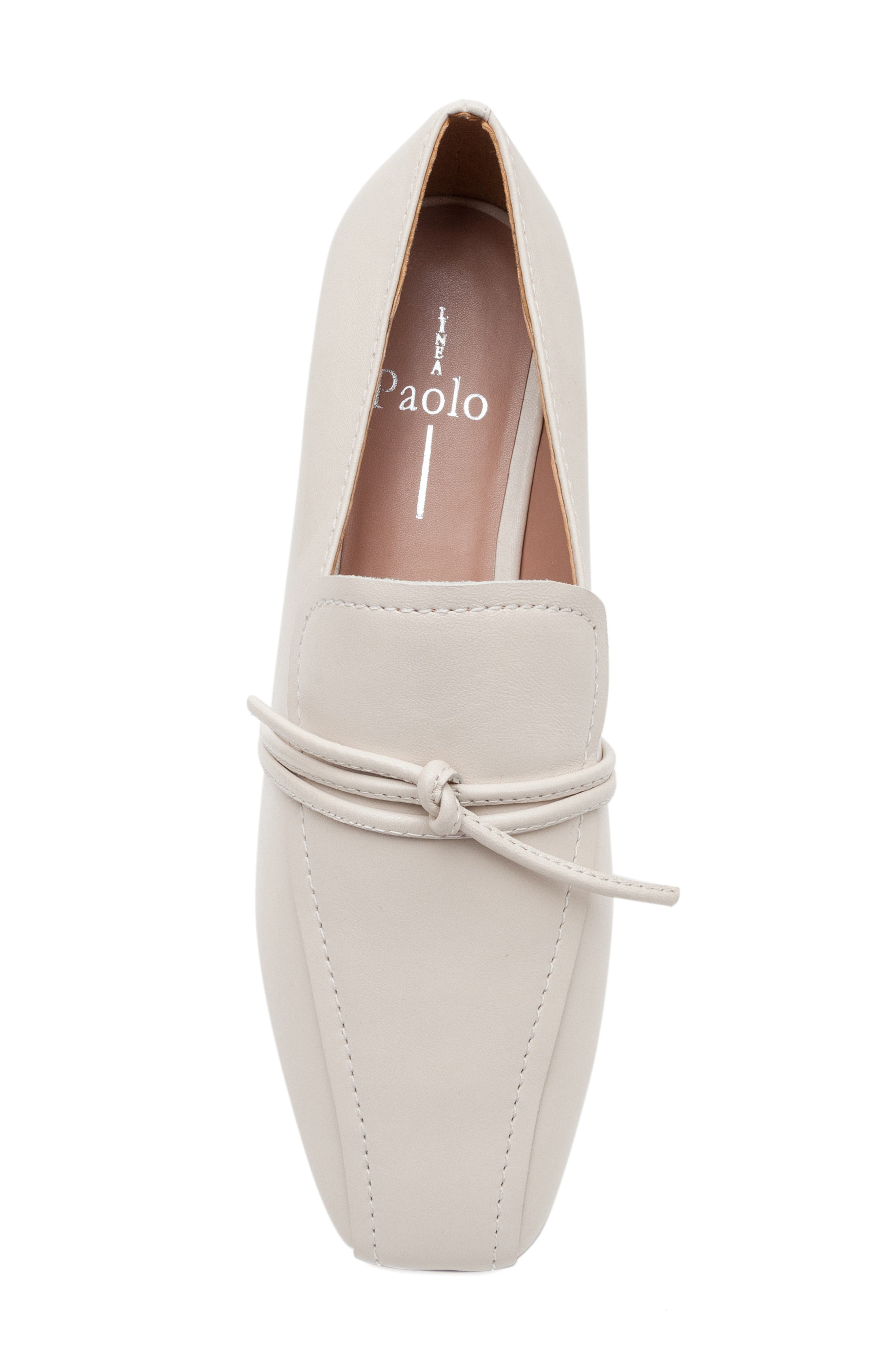 Linea Paolo Melia Loafer, Alternate, color, Cream