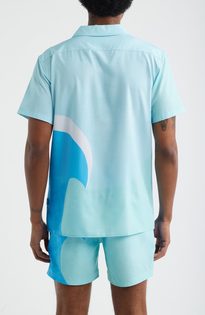 MAVRANS '90s Wave Weekend Camp Shirt, Alternate, color, 