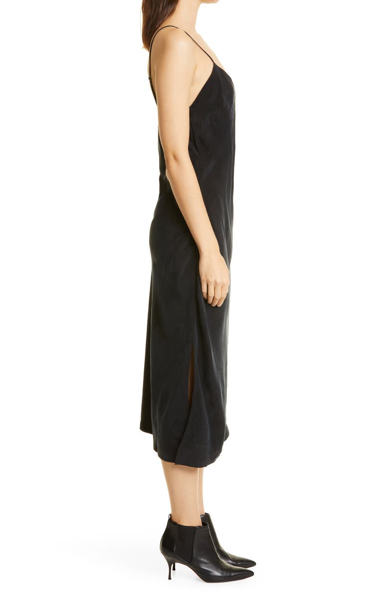 AG Asymmetric Midi Slipdress, Alternate, color, 