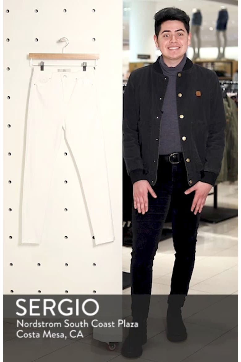 Jamie High Waist Ankle Skinny Jeans video