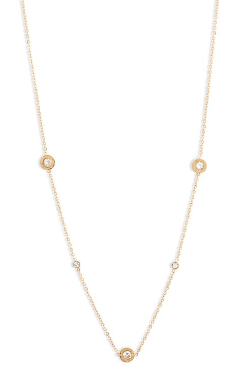 Roman Numeral Charm Necklace