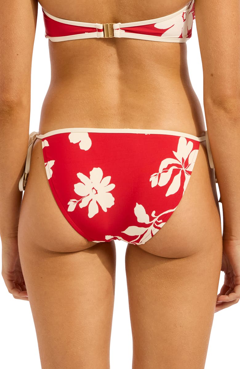 Seafolly Hipster Side Tie Bikini Bottoms, Alternate, color, 
