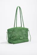 Bimba y Lola Plaited Leather Shopper Bag