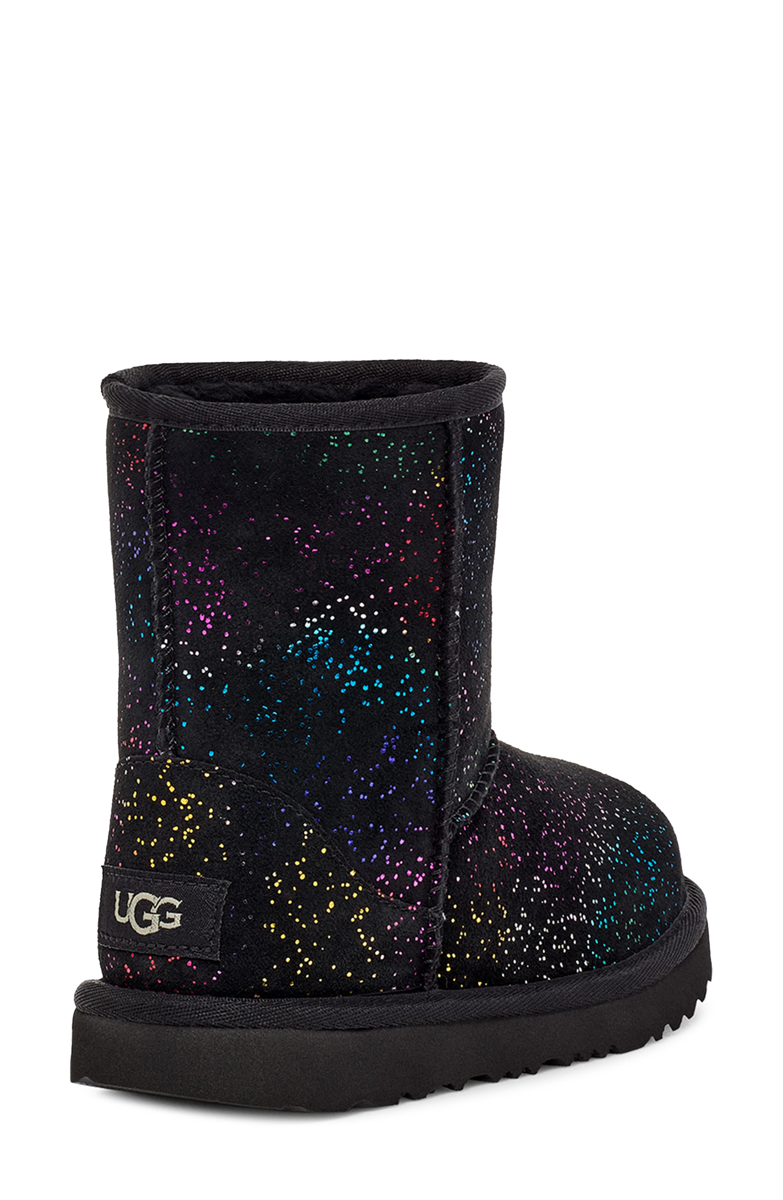 UGG<sup>®</sup> Kids' Classic II Shimmer Sky Boot, Alternate, color, 