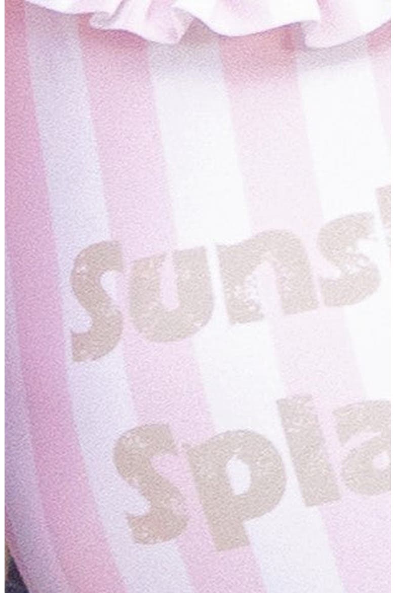 Sunshine Splasher Bathing Suit, Alternate, color, Pale Pink / White