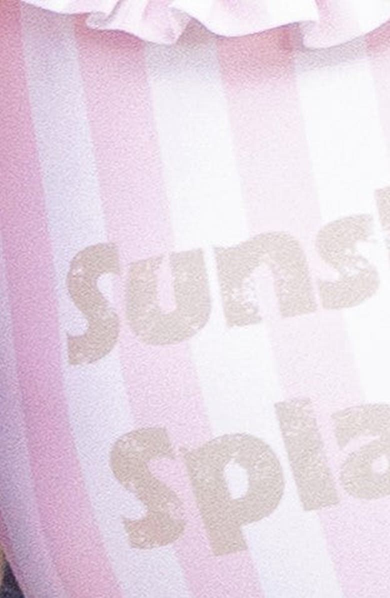 NoggiWear Sunshine Splasher Bathing Suit, Alternate, color, Pale Pink / White