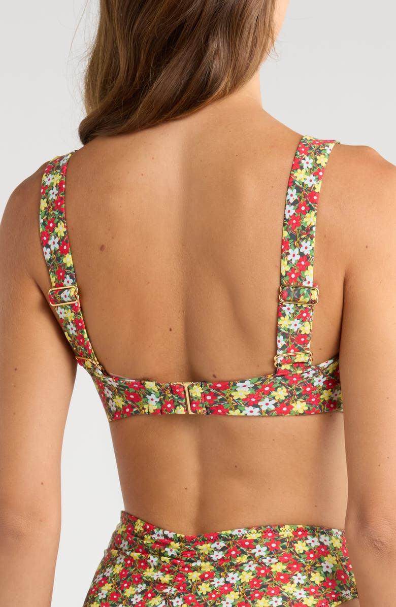 MONTCE Sienna Floral Hayden Bikini Top, Alternate, color, Sienna Floral