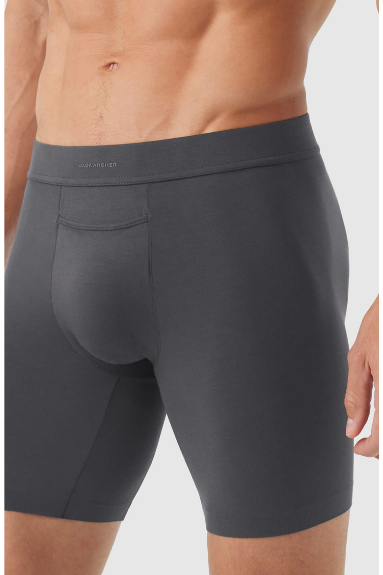 Jetsetter Boxer Brief, Alternate, color, Charcoal Gray