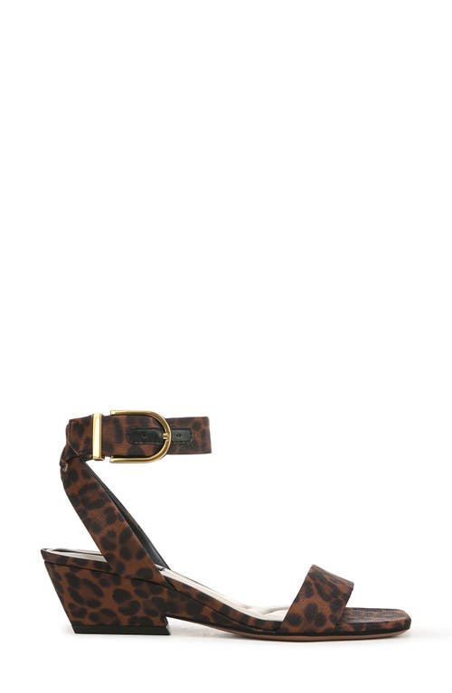Franco Sarto Savini Ankle Strap Sandal In Tan