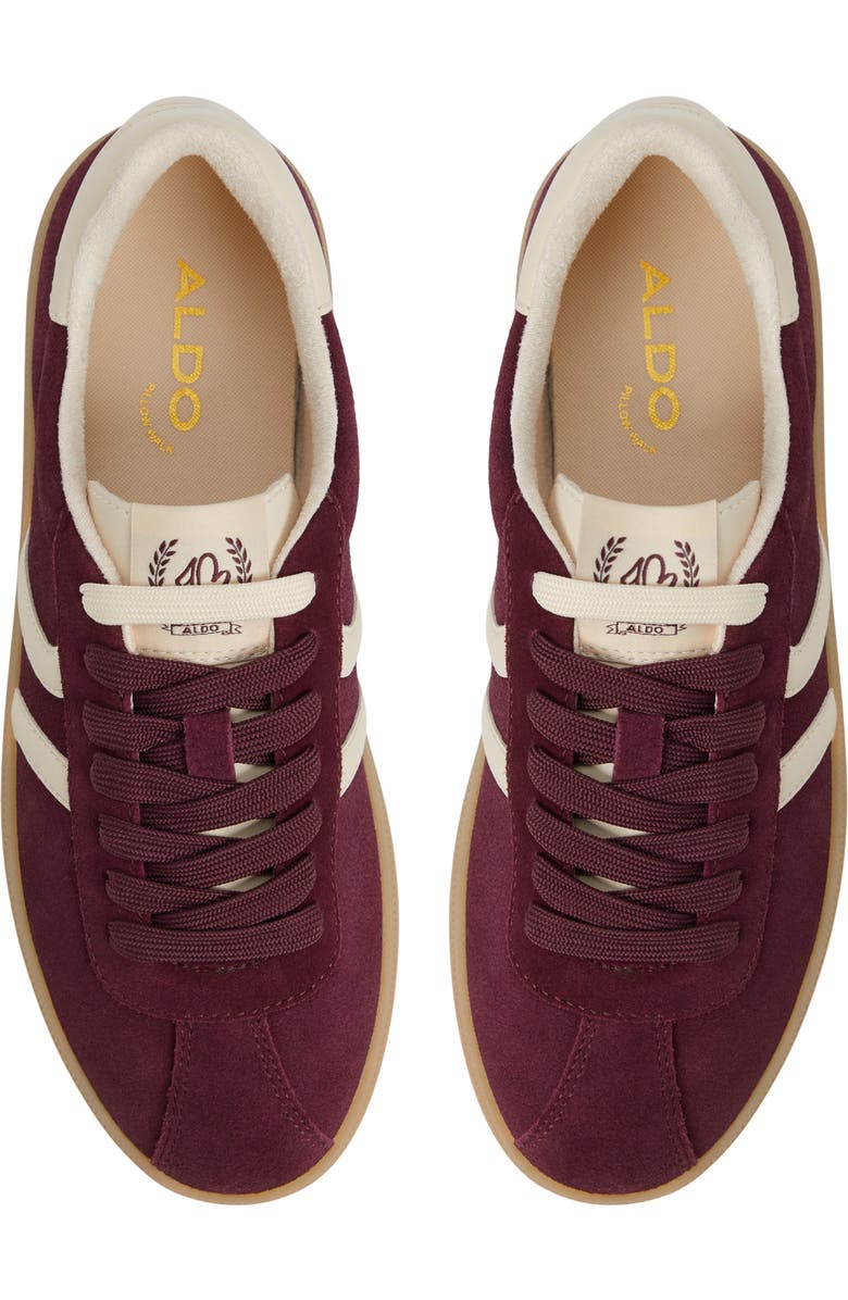 ALDO Chic Sneaker, Alternate, color, Bordo