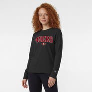 Champion Women's Champion Black San Francisco 49ers Core Logo Long Sleeve T-Shirt