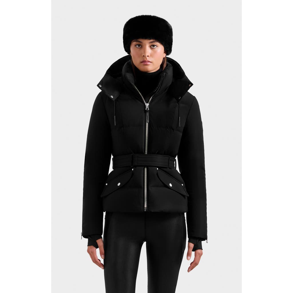 Rudsak Adeline Heritage Quilted Down Puffer In Animal Print