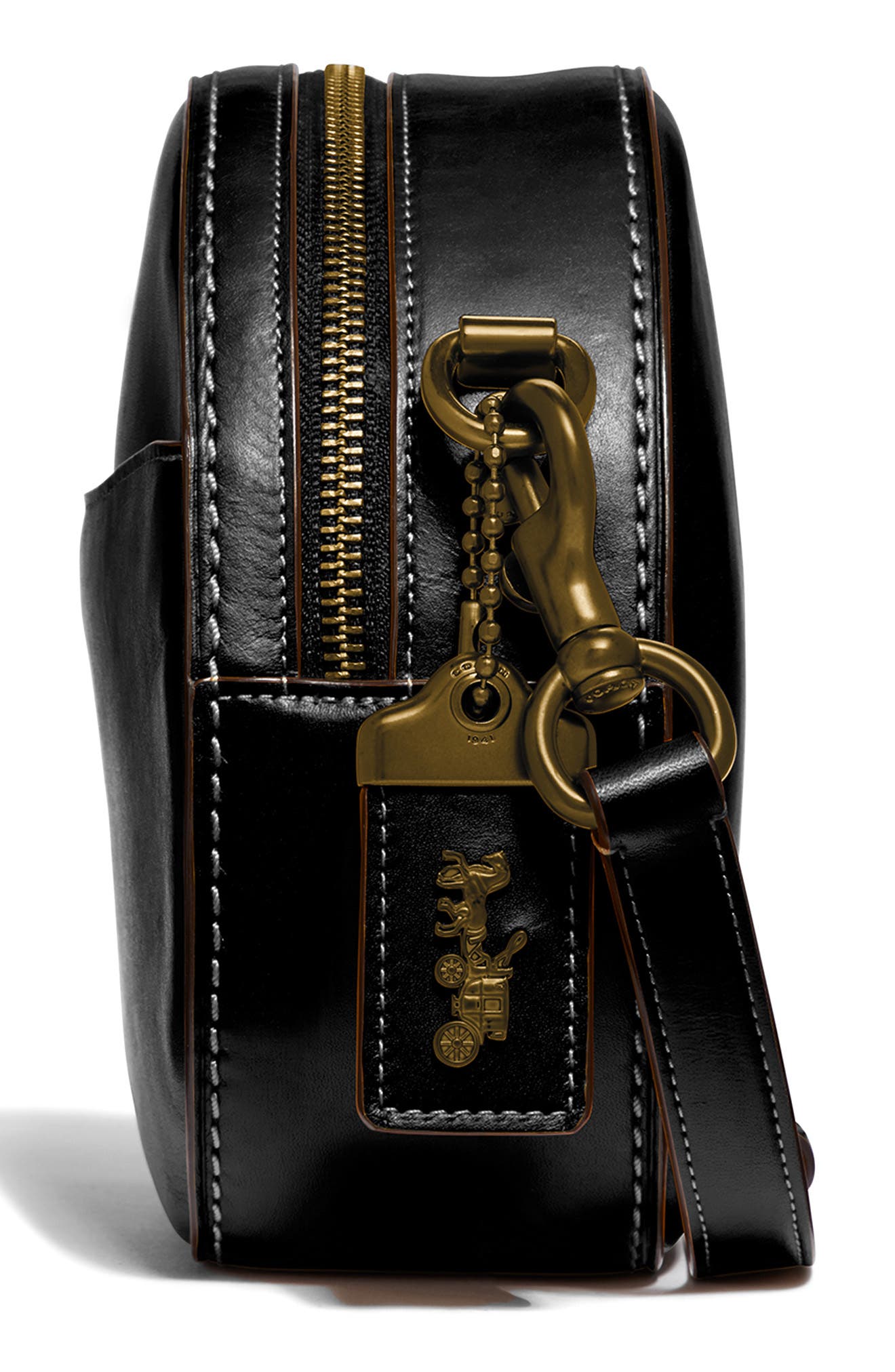 COACH Canteen Leather Crossbody Bag, Alternate, color, 