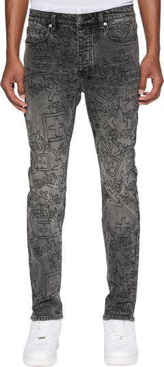 Chitch Stencil Stitch Skinny Jeans
