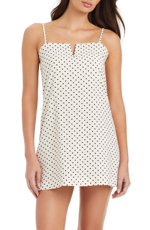 V-Wire A-Line Cover-Up Minidress