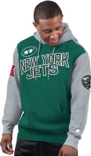 STARTER Men's Starter Green New York Jets Extreme Pullover Hoodie