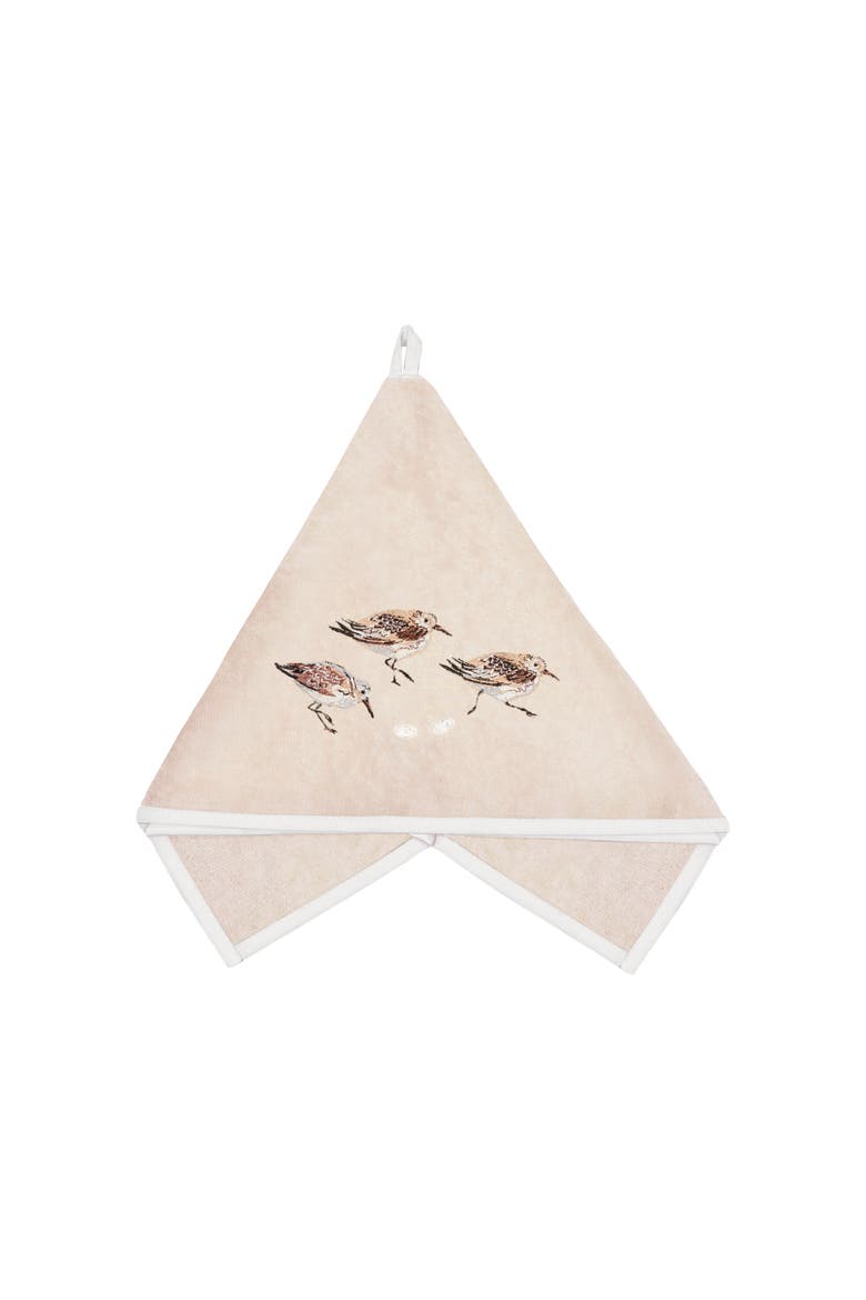 Sand Piper Terrycloth Guest Towel, Main, color, Beige