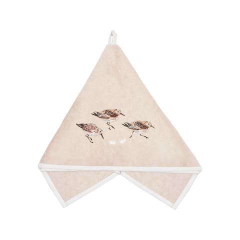 Sand Piper Terrycloth Guest Towel
