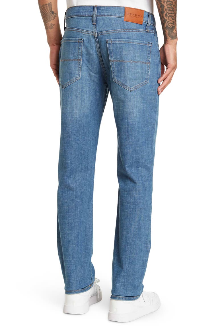 Slim Fit Straight Leg Jeans, Alternate, color, REELFOOT