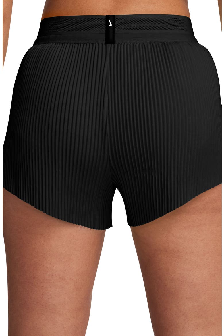 Dri-FIT AeroSwift Running Shorts, Alternate, color, BLACK/WHITE
